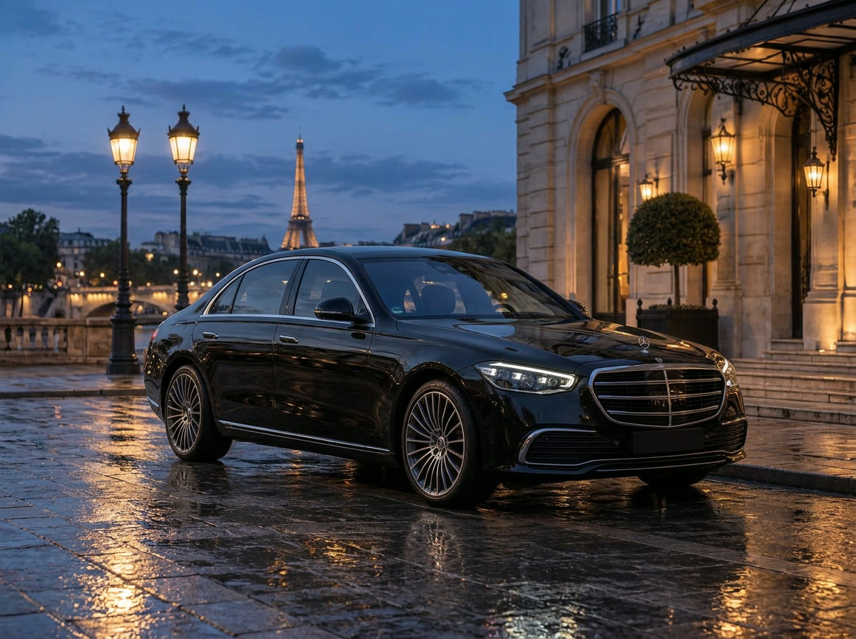 Mercedes-Benz S-Class · 2026 black exterior